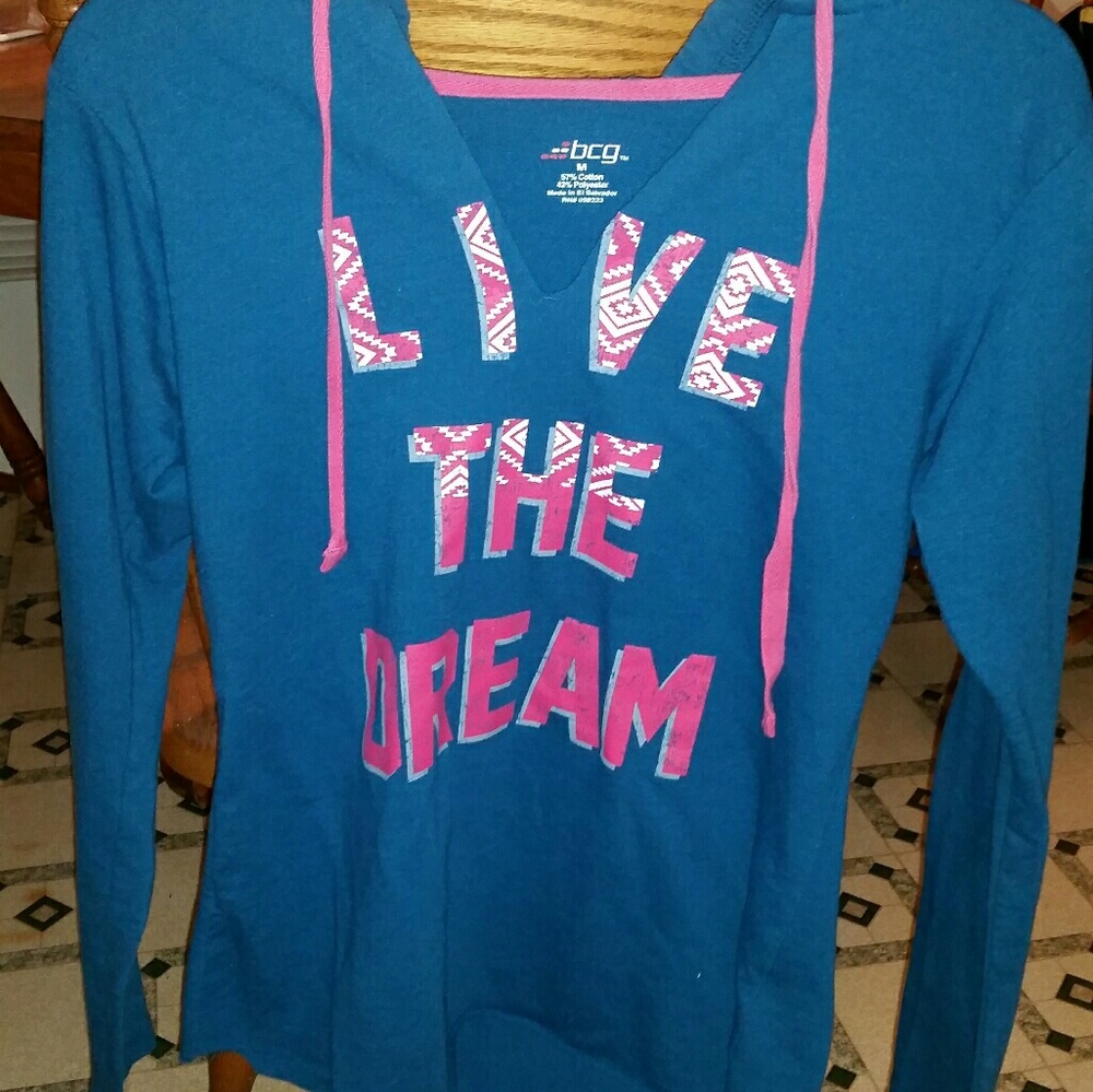 Long sleeve thin hoodie
